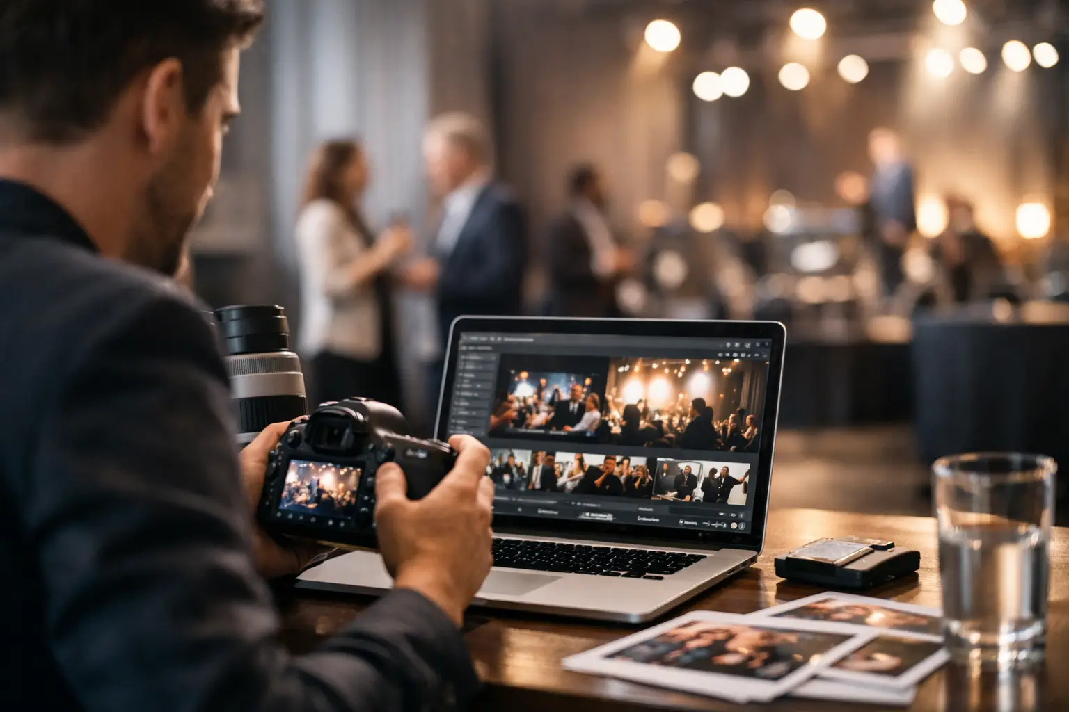 Fotografia eventowa, która pracuje po wydarzeniu